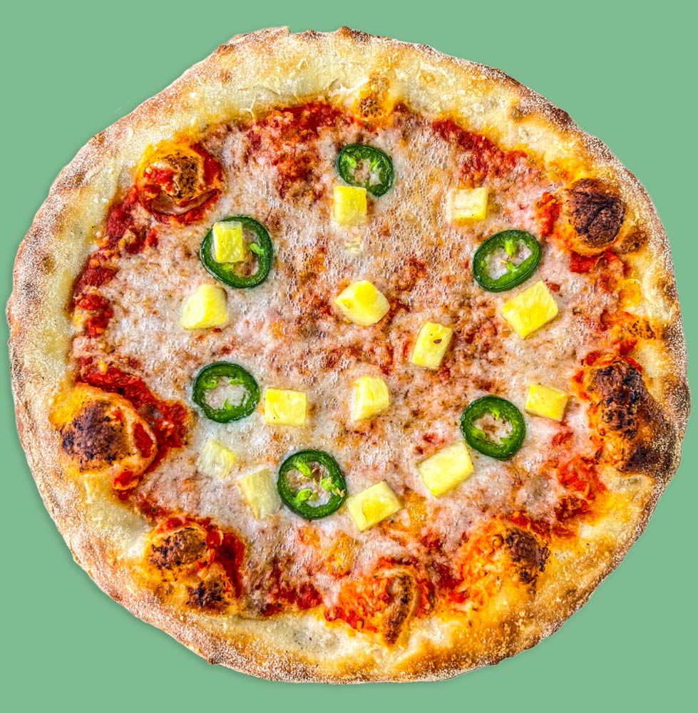 Jalapeno & Pineapple Pizza